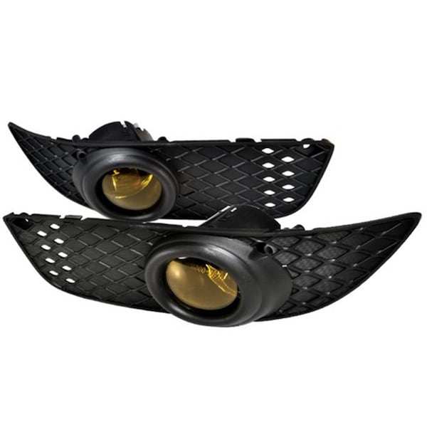 Overtime OEM Style Fog Lights for 07 to 10 Mitsubishi Lancer, Yellow - 10 x 12 x 18 in. OV126208 - main